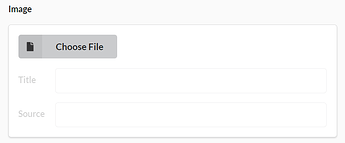 Featured image field