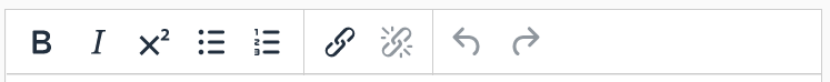 Formatting options